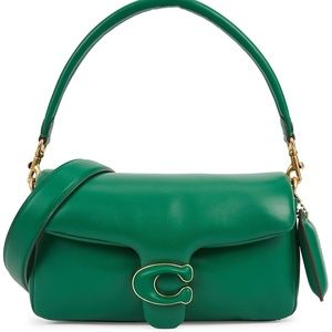 Coach Pillow Tabby green shoulder bag EUC